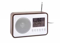 Karlsson FM Radio 6,6x12,5cm MDF brun