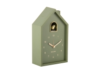 Karlsson Modern Cuckoo Oro v&aelig;kkeur 11,5x20cm gr&oslash;n
