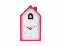 Karlsson Modern Cuckoo vægur 12x20x6cm pink