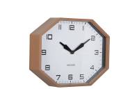 Karlsson Modern Factory Octagon vægur gul