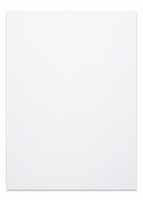 Karton 50x70cm 300g Svanem&aelig;rket hvid | Outlet