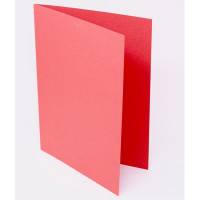 Karton omslag mappe nr. 300 Folio FSC-certificeret 250g rød
