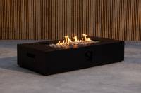 Kea Fire Pit gas ildsted 137x68cm sort
