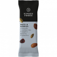Kimber Foods nøddesnacks Nuts & Berries 45g