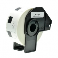 Kompatilbel label til Brother DK11221 23mmx23mm hvid