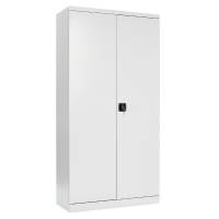 Kontor stålskab 1990x1000x435mm lysegrå