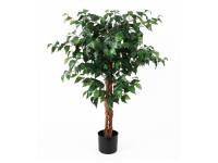 Kunstig plante Fig Ficus 110cm grøn