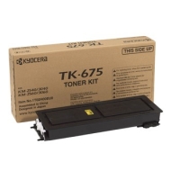 Kyocera TK-675 KM-2560 original lasertoner 20K sort