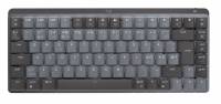 Logitech MX Mech trådløst Mini Minimalist tastatur grå nordisk