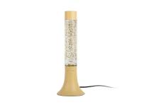 Leitmotiv Astro Glitter bordlampe Ø13cm gul