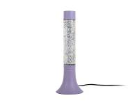 Leitmotiv Astro Glitter bordlampe Ø13cm lilla
