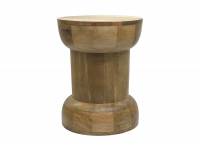 Leitmotiv Decente taburet mangotræ natur