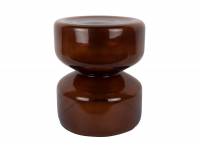 Leitmotiv Doble sidebord Ø35cm brun