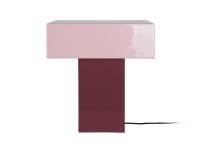 Leitmotiv Grato Recto bordlampe 15x35cm lilla