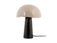 Leitmotiv Grato bordlampe Ø25cm grå og sort
