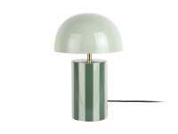 Leitmotiv Rayado bordlampe 25x34cm gr&oslash;n