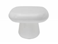 Leitmotiv Roca sidebord 49x36cm hvid