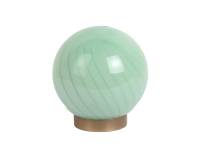 Leitmotiv Summer Globe bordlampe 15,2x16,7cm glas grøn