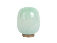 Leitmotiv Summer Globe bordlampe 15,6x20cm glas grøn