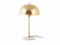 Leitmotiv Waved Dome bordlampe Ø30cm guld 