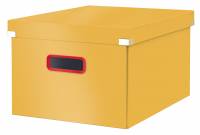 Leitz Cosy Click & Store Cube opbevaringsboks 281x200x370mm gul