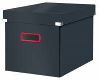 Leitz Cosy Click & Store Cube opbevaringsboks 320x310x360mm grå