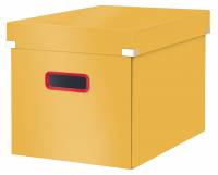 Leitz Cosy Click & Store Cube opbevaringsboks 320x310x360mm gul