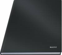 Leitz Solid notesbog A4 kvadreret med hardcover sort