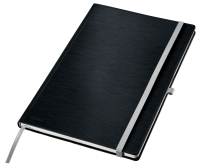 Leitz Style notesbog A4 kvadreret med hardcover sort