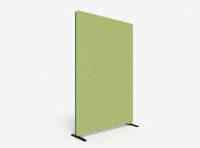 Lintex Edge Floor skærmvæg 120x180cm grøn med blå liste