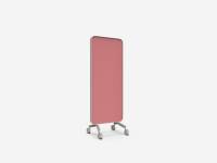 Lintex Frame Mobile Silk glastavle 75x196cm med grå ramme Blossom, pink