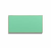 Lintex Area Silk glastavle 200x100cm Free, mint grøn
