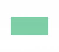 Lintex Curve Silk glastavle 200x100cm Free, mint grøn