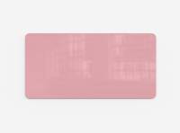 Lintex Curve glastavle 200x100cm Blush, lyserød