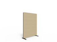 Lintex Edge Floor skærmvæg 100x135cm beige med sort liste