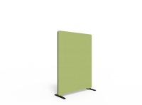Lintex Edge Floor skærmvæg 100x135cm grøn med sort liste