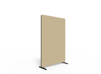Lintex Edge Floor skærmvæg 100x150cm beige med sort liste