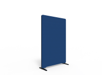 Lintex Edge Floor skærmvæg 100x150cm blå med sort liste