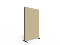 Lintex Edge Floor skærmvæg 100x165cm beige med sort liste