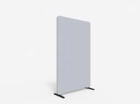 Lintex Edge Floor skærmvæg 100x165cm lys grå med hvid liste