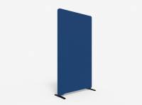 Lintex Edge Floor skærmvæg 100x180cm blå med blå liste