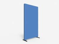 Lintex Edge Floor skærmvæg 100x180cm koboltblå med sort liste