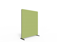 Lintex Edge Floor skærmvæg 120x150cm grøn med sort liste