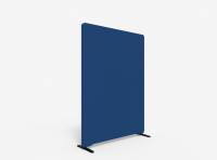 Lintex Edge Floor skærmvæg 120x165cm blå med blå liste