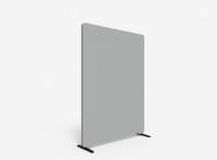 Lintex Edge Floor skærmvæg 120x165cm grå med grå liste