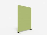 Lintex Edge Floor skærmvæg 120x165cm grøn med hvid liste