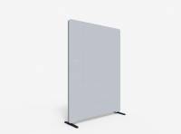 Lintex Edge Floor skærmvæg 120x165cm lys grå med grå liste