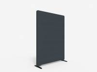 Lintex Edge Floor skærmvæg 120x165cm mørk grå med sort liste