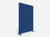 Lintex Edge Floor skærmvæg 120x180cm blå med blå liste