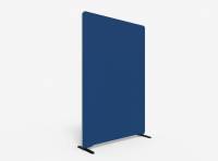 Lintex Edge Floor skærmvæg 120x180cm blå med hvid liste